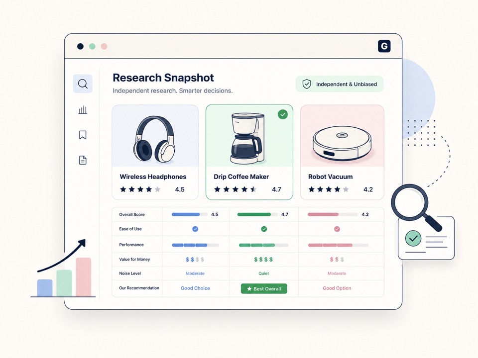 The Gear Brief product research visual